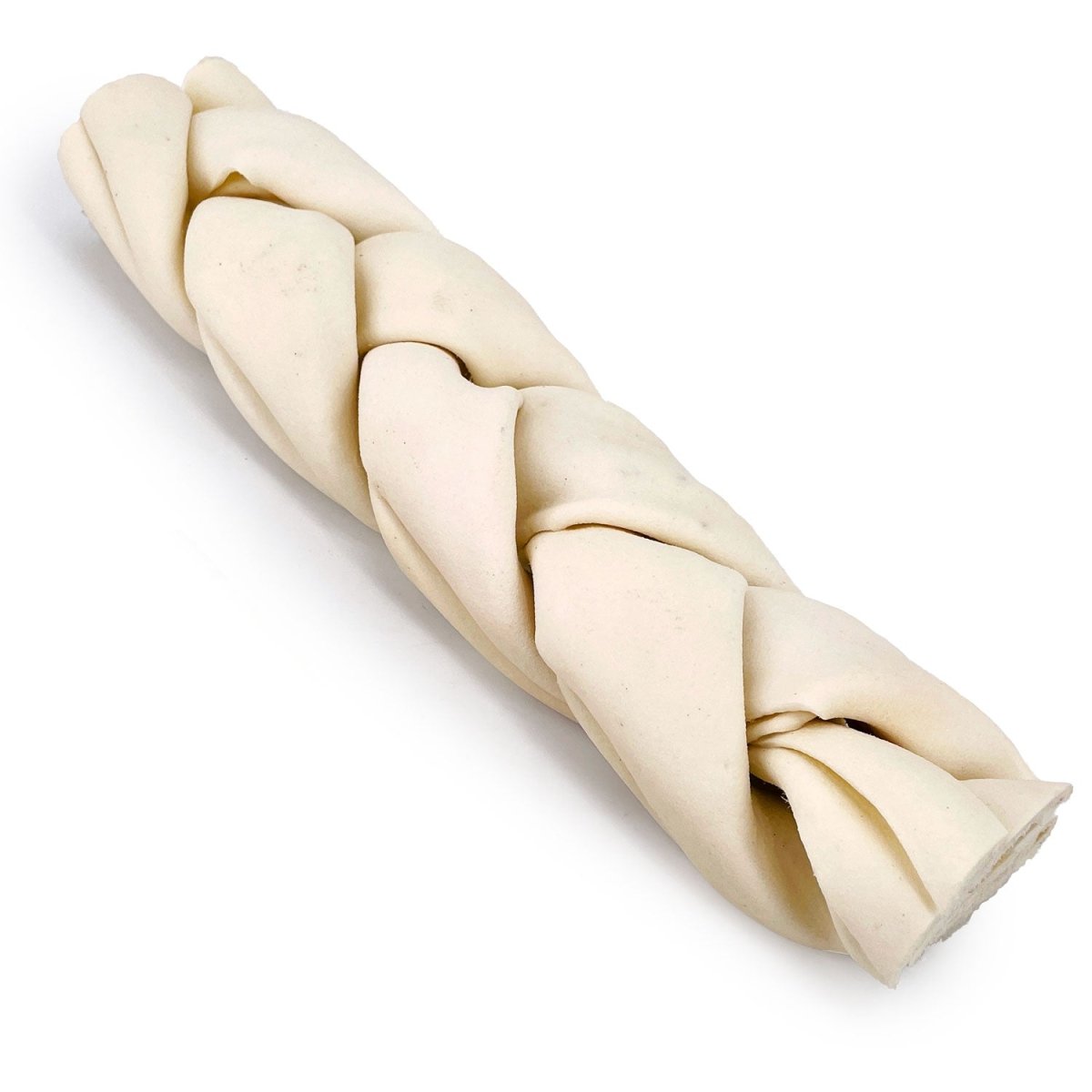 ValueBull USA Beef Rawhide Triple Braided Sticks, Premium Jumbo, 12 Inch, 5 Count - ValuePetSupplies