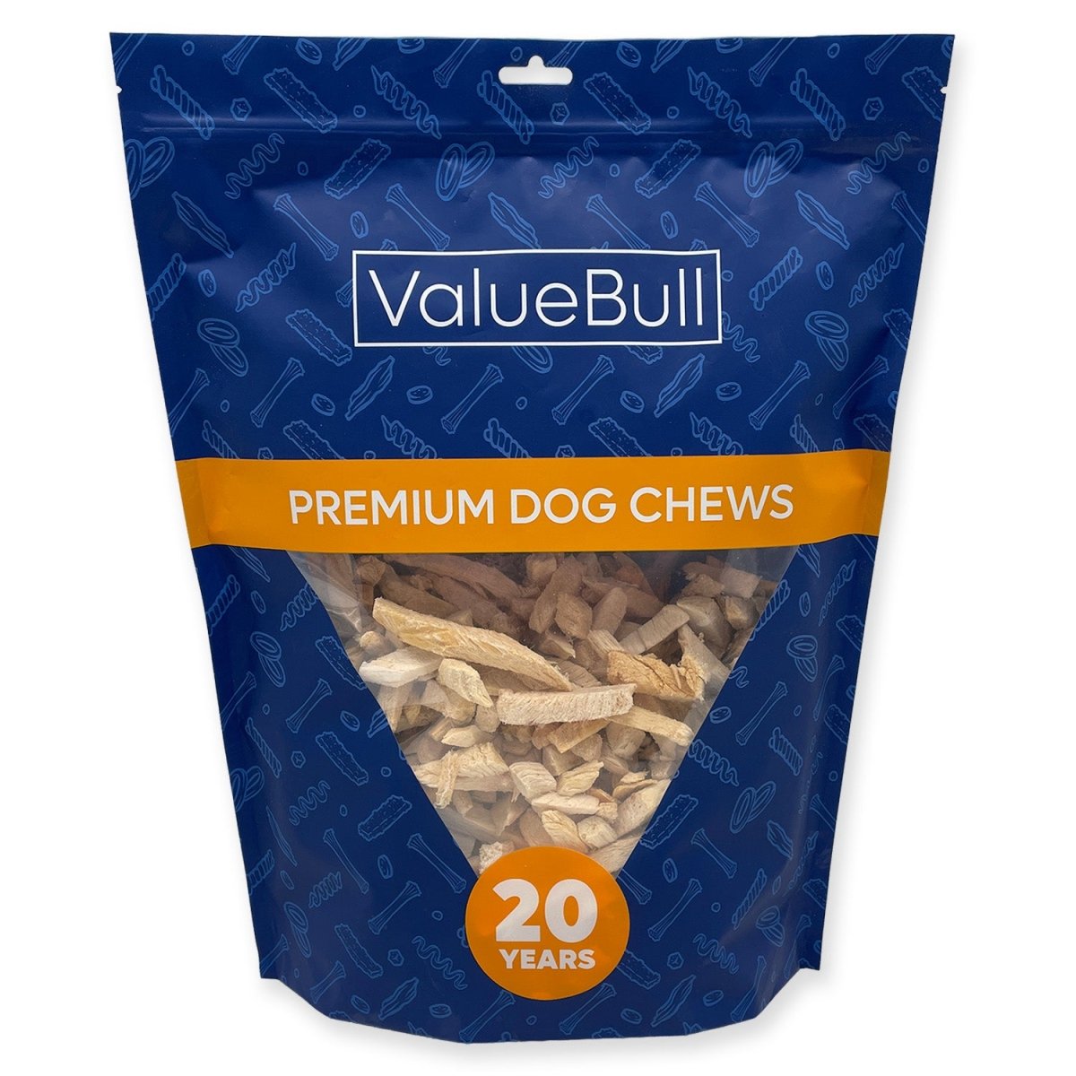 ValueBull USA Freeze Dried Chicken Breast for Dogs & Cats, 2 Pound - ValuePetSupplies