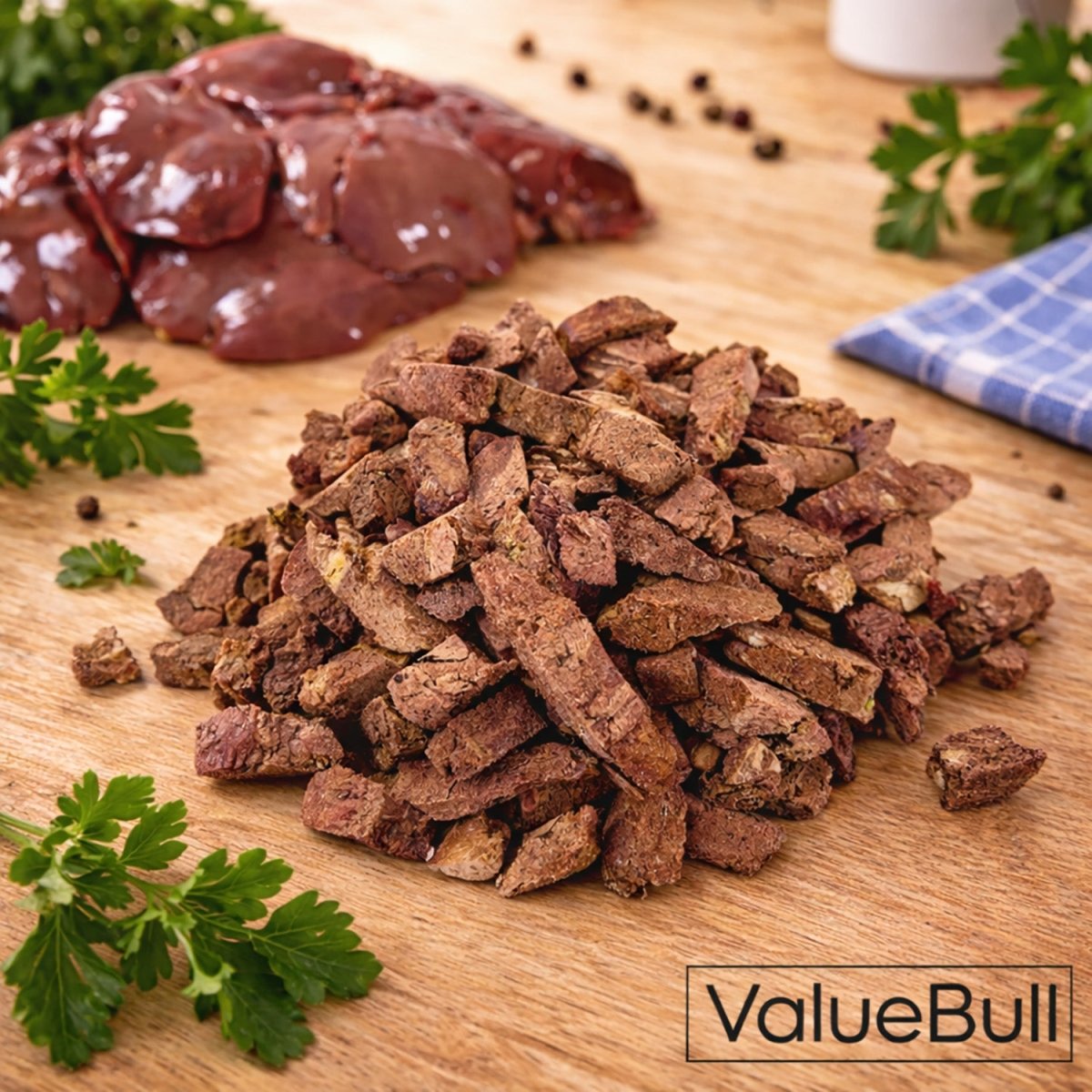 ValueBull USA Freeze Dried Chicken Liver, 2 Pound - ValuePetSupplies