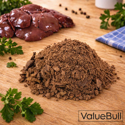 ValueBull USA Freeze Dried Chicken Liver Food Topper for Dogs & Cats, 1 Pound - ValuePetSupplies