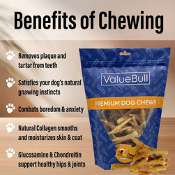 ValueBull Chicken Feet for Dogs, Large, 200 Count Bulk Pack - ValuePetSupplies