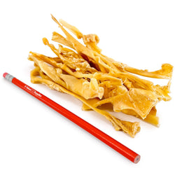 ValueBull Cheek Slices, Premium Lamb Dog Chews, Varied Shapes, 1 Pound - ValuePetSupplies