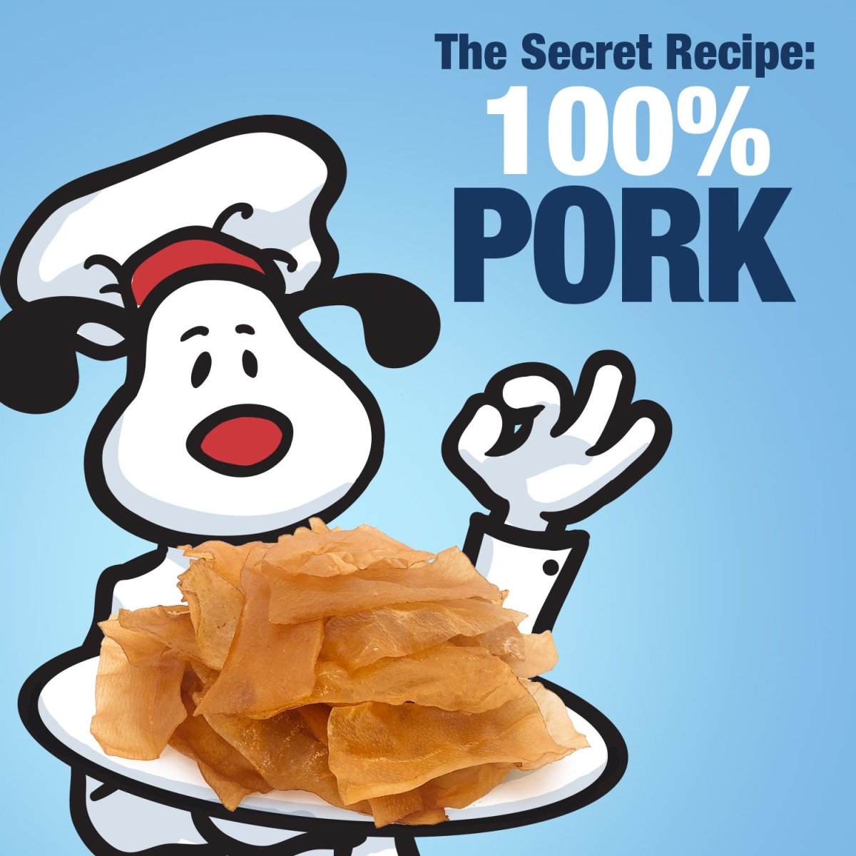 ValueBull USA Pig Skin Strips, Smoked, 100 Count BULK PACK - ValuePetSupplies