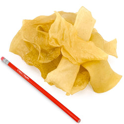 ValueBull USA Pig Skin Strips, Smoked, 20 Pound BULK PACK - ValuePetSupplies