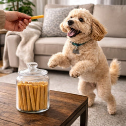 ValueBull USA Pork Hide Retriever Rolls for Dogs, 4 Inch Pig Skin Chews, 200 Count Bulk Pack - ValuePetSupplies