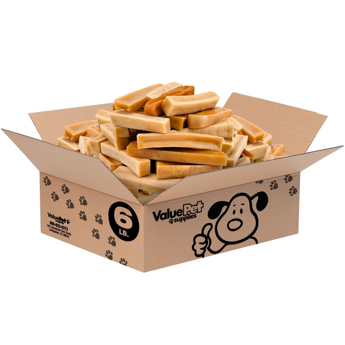 ValueBull Himalayan Yak Cheese Dog Chews, Medium, 6 lb BULK PACK - ValuePetSupplies