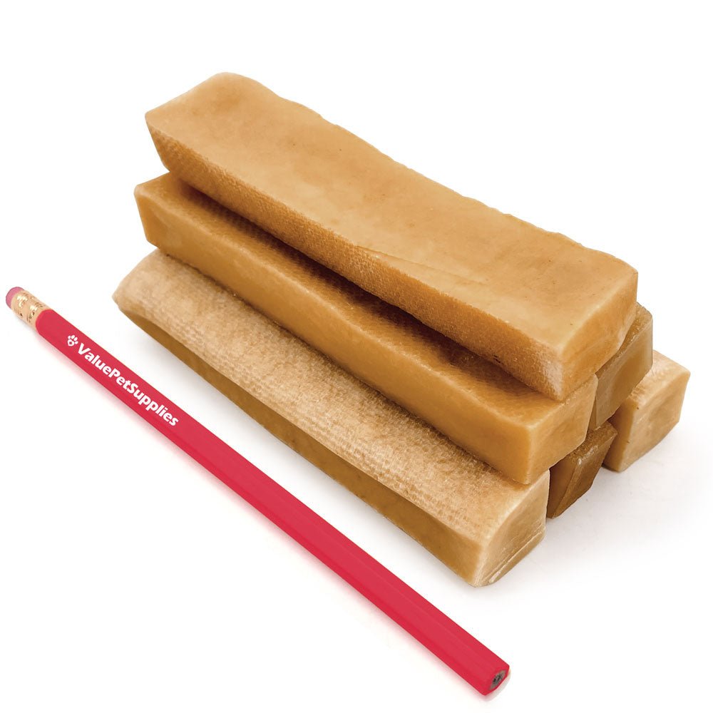 ValueBull Himalayan Yak Cheese Dog Chews, Medium, 40 Pound Resale Packs (5 bars per bag)
