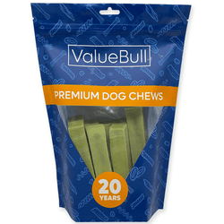 ValueBull Himalayan Yak Cheese Dog Chews, Mint, Large, 10 Count - 10