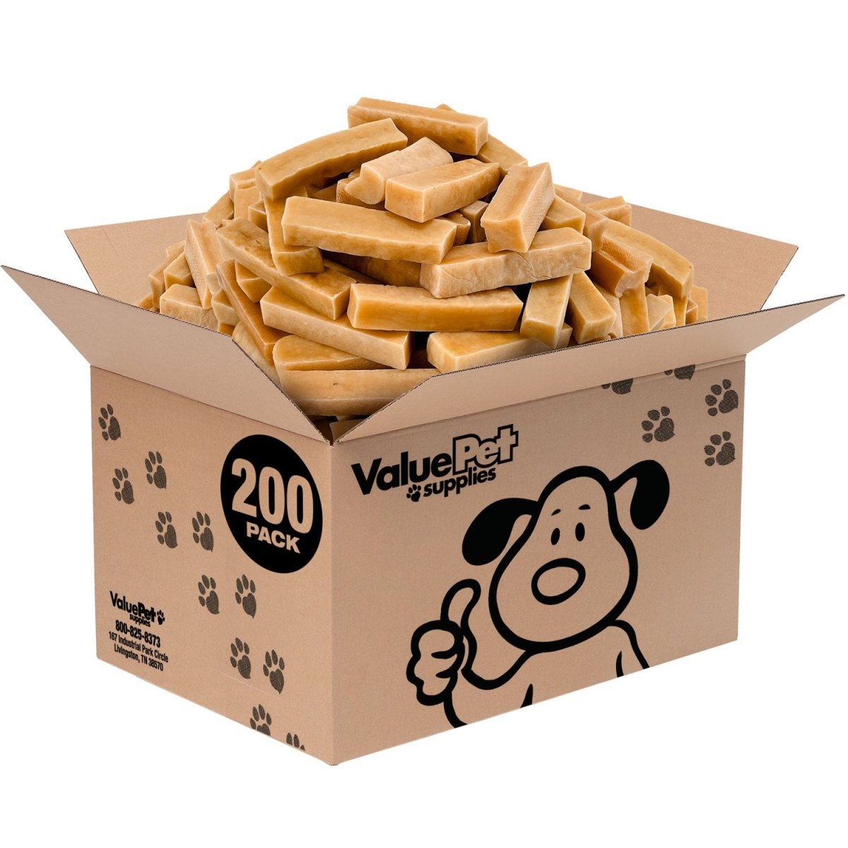 ValueBull Himalayan Yak Cheese Dog Chews, Small, 200 ct BULK PACK - ValuePetSupplies