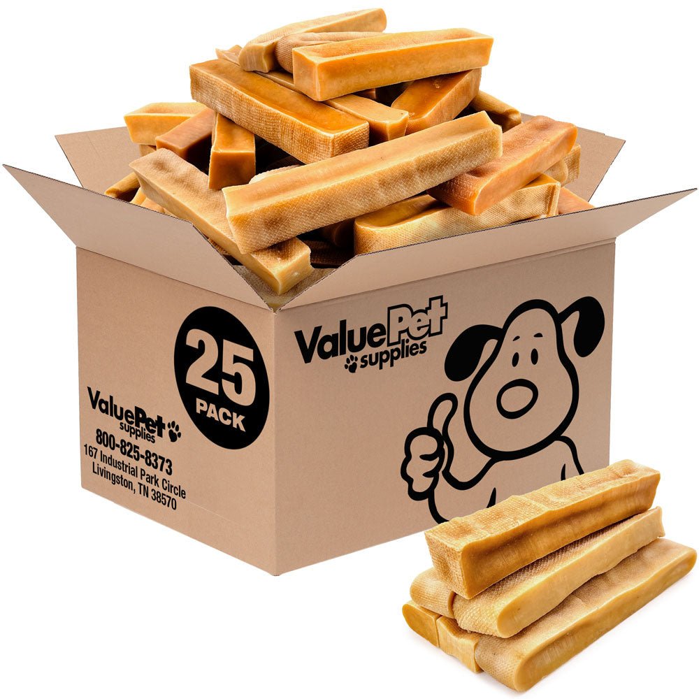 ValueBull Himalayan Yak Cheese Dog Chews, Extra Large, 25 ct BULK PACK - ValuePetSupplies