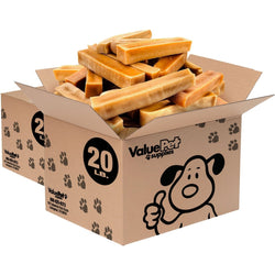 ValueBull Himalayan Yak Cheese Dog Chews, Extra Large, 40 lb WHOLESALE PACK - ValuePetSupplies