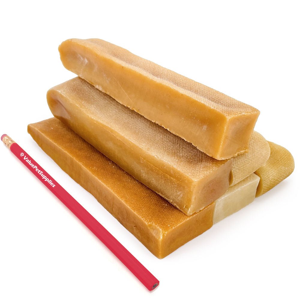 ValueBull Himalayan Yak Cheese Dog Chews, Extra Extra Large, 40 Pound RESALE PACKS (2 bars per bag) - ValuePetSupplies