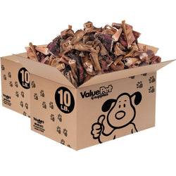 ValueBull Bully Stick Bits, Natural Dog Chews, 20 Pounds BULK PACK - ValuePetSupplies