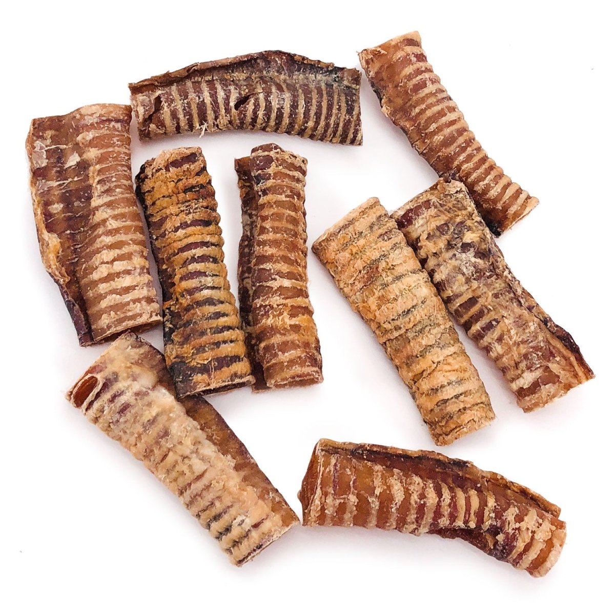 ValueBull Beef Trachea Dog Chews, Premium 5-6 Inch, 40 Pound Wholesale Pack - Tubes - 40 Pound