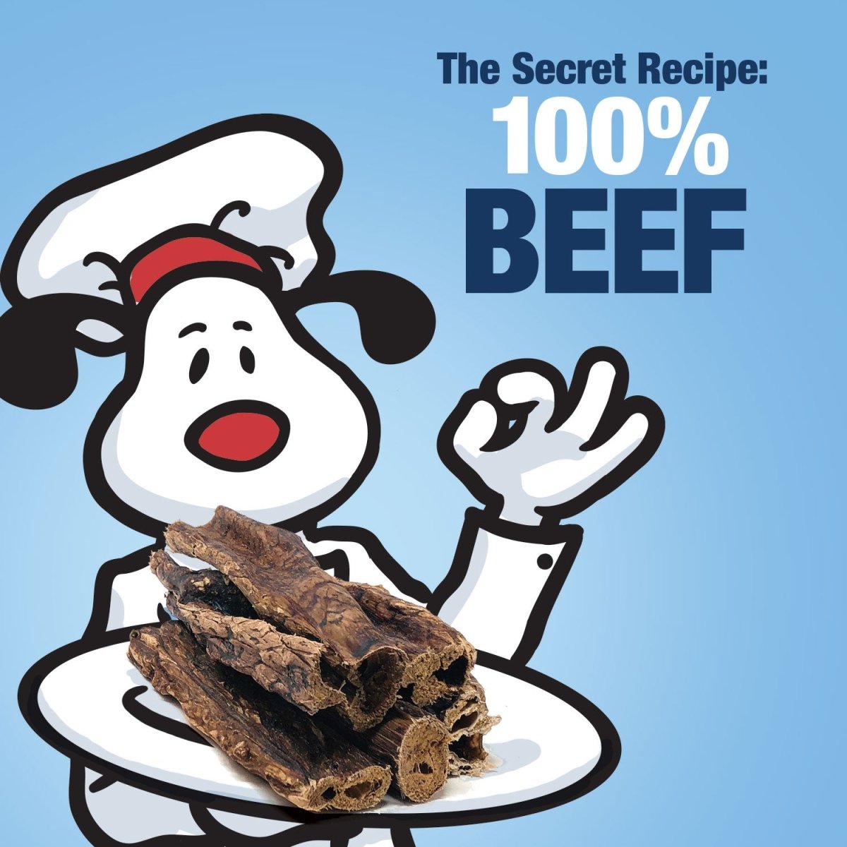 ValueBull Beef Lung Sticks, Premium 40 Pound WHOLESALE PACK - ValuePetSupplies