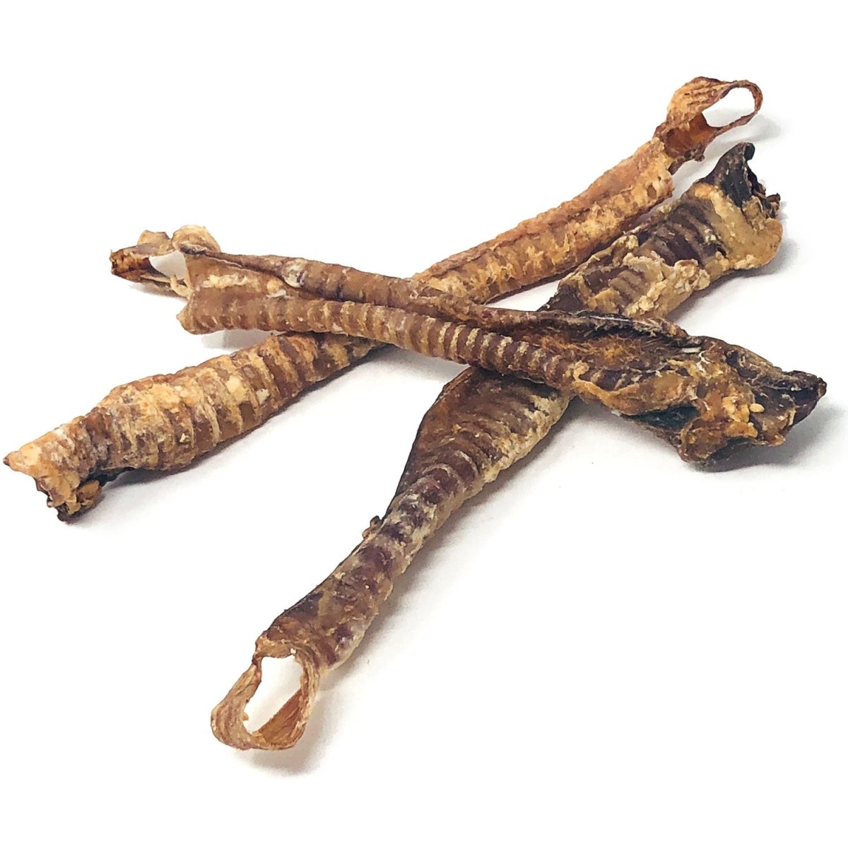ValueBull Lamb Trachea for Dogs, Premium, 4 - 9 Inch, 240 Count, BULK PACK - ValuePetSupplies