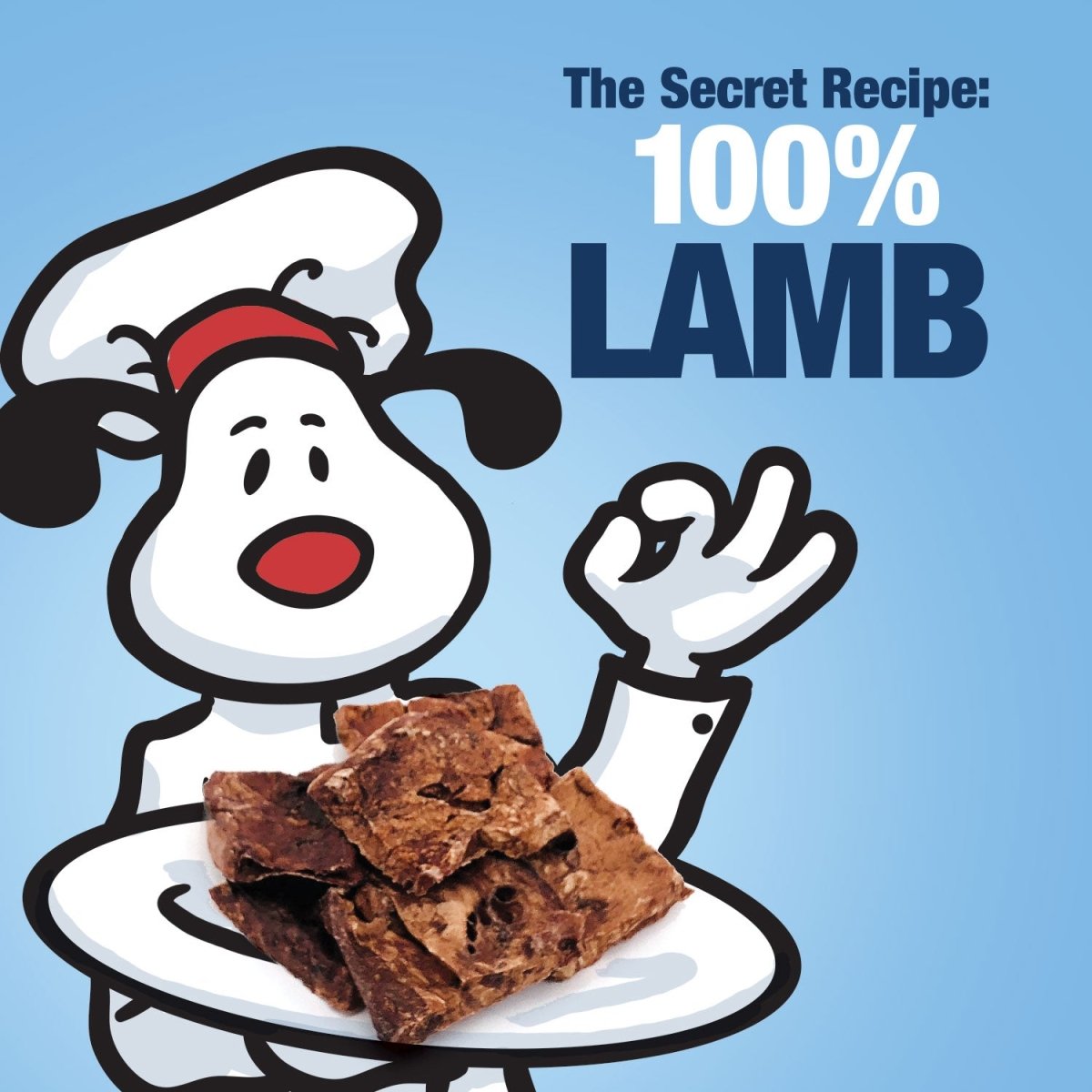 ValueBull Lamb Lung Cubes, Premium 10 Pounds BULK PACK - ValuePetSupplies