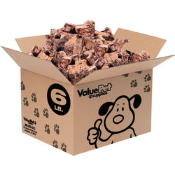 ValueBull Lamb Lung Cubes, Premium 6 Pounds BULK PACK - ValuePetSupplies