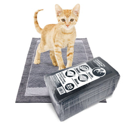 ValuePad Plus Cat Litter Pads, 16.9x11.4 Inch, Carbon, 25 Count - Breeze Compatible Refills - ValuePetSupplies