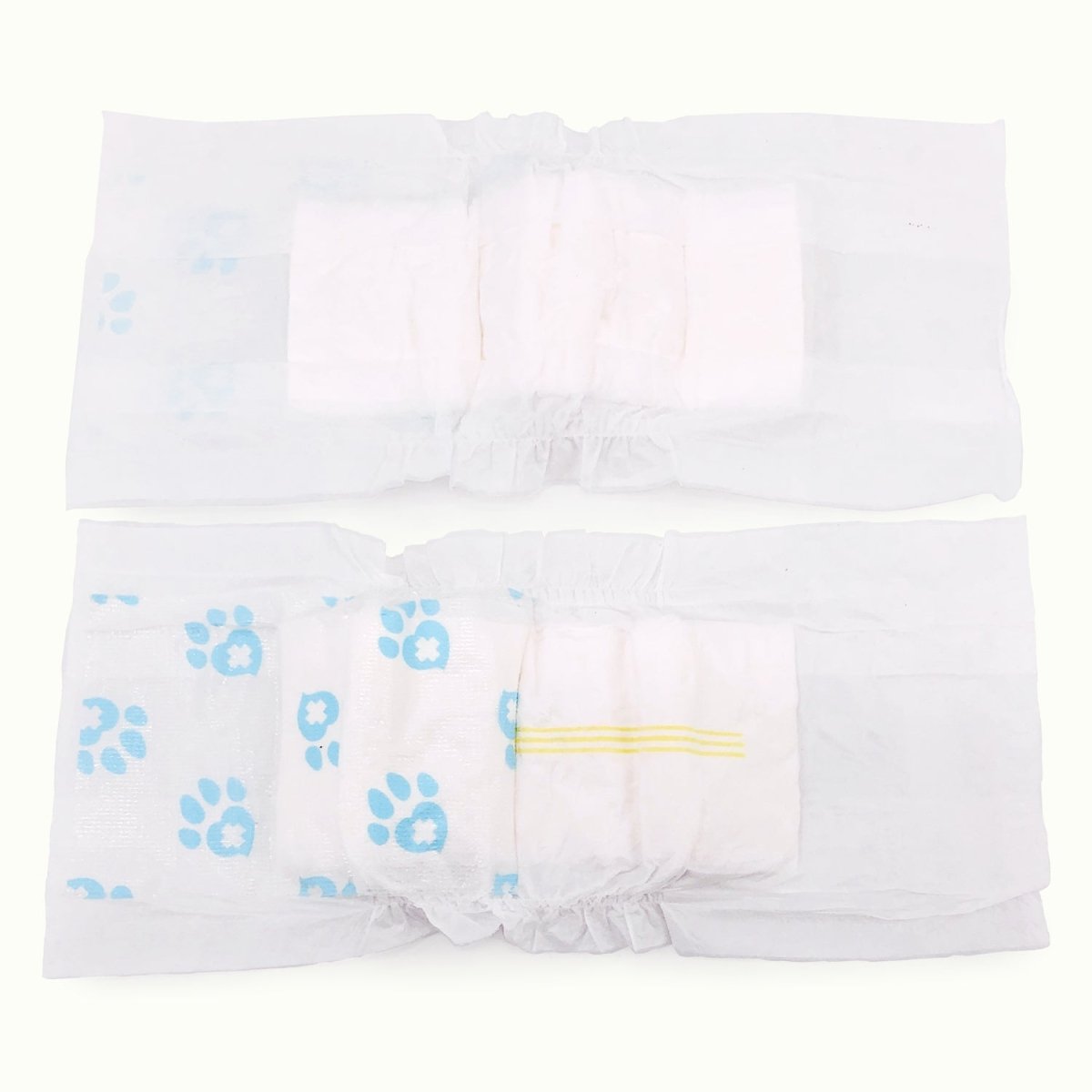 ValueWrap Male Wraps, Disposable Dog Diapers, 1 - Tab X - Small, 288 Count BULK PACK - ValuePetSupplies