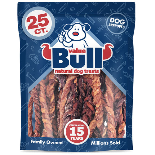 ValueBull USA Twisted Lamb Weasand, 50 Count