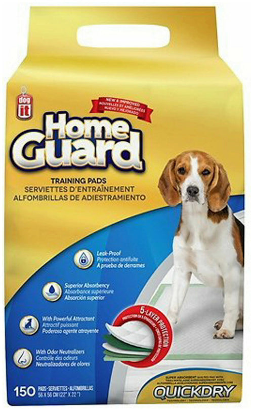 Dogit Home Guard Training Pads, Medium, 150 Count