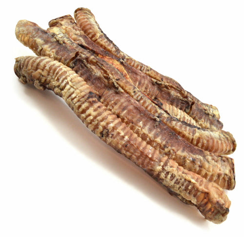 ValueBull USA Beef Trachea Tube Dog Chews, Whole, 15-17 Inch, 5 Count