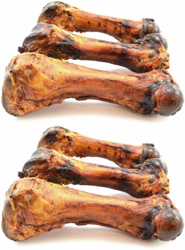 ValueBull USA Pork Femur Dog Bones Dog Chew, Hickory-Smoked, 6 Count