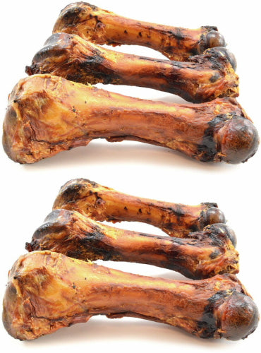 ValueBull USA Pork Femur Dog Bones Dog Chew, Hickory-Smoked, 6 Count