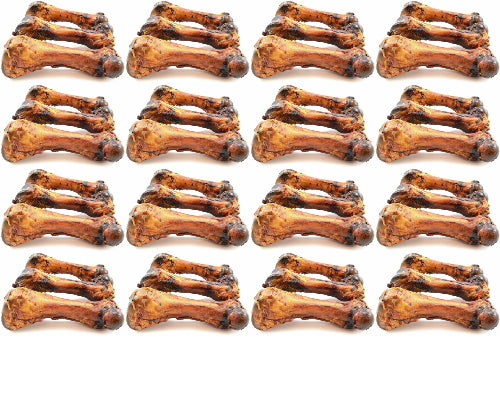 ValueBull USA Pork Femur Dog Bones Dog Chew, Hickory-Smoked, 48 Count