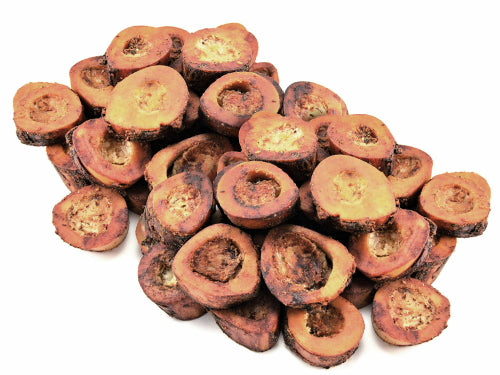ValueBull USA Beef Femur Bone Slices Dog Chews, 2-3 Inch, Hickory-Smoked, 120 Count