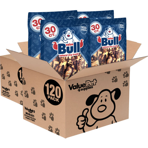 ValueBull USA Beef Rib Bones, 4-5 Inch, Hickory Smoked BBQ, 240 Count