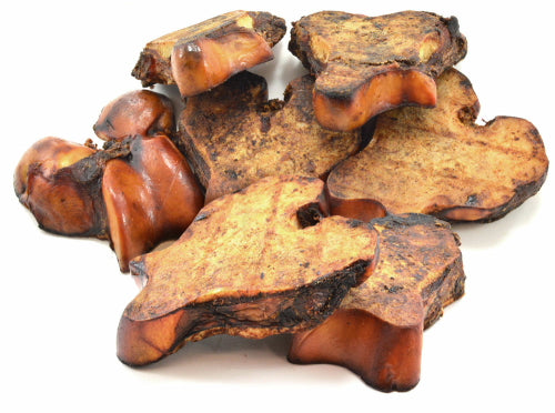 ValueBull USA Beef Knuckle Dog Bones Slices, Hickory-Smoked, 7 Count
