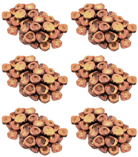ValueBull USA Beef Femur Bone Slices Dog Chews, 2-3 Inch, Hickory-Smoked, 360 Count