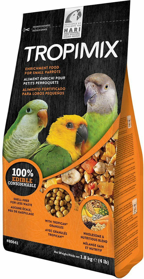 Tropimix Enrichment Food for Small Parrots, 4 Pound