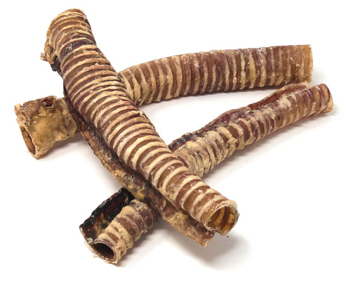 ValueBull Beef Trachea Tubes, Premium 12 Inch, 320 Count