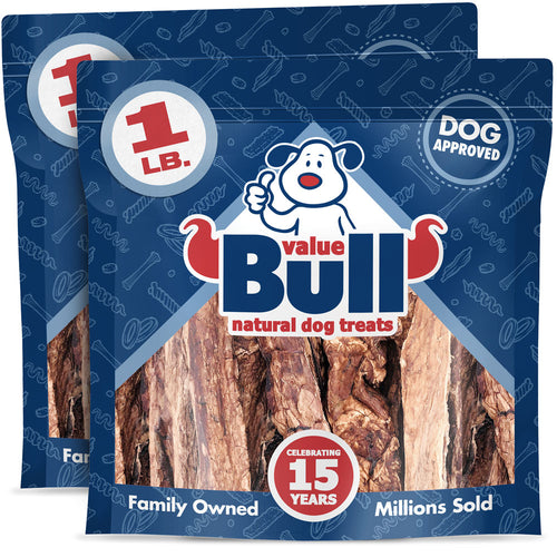 ValueBull Beef Lung Sticks, Premium 2 Pounds