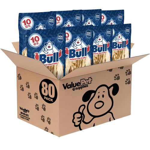ValueBull Lamb Cheek Slices, Premium 5-6 Inch, 80 Count