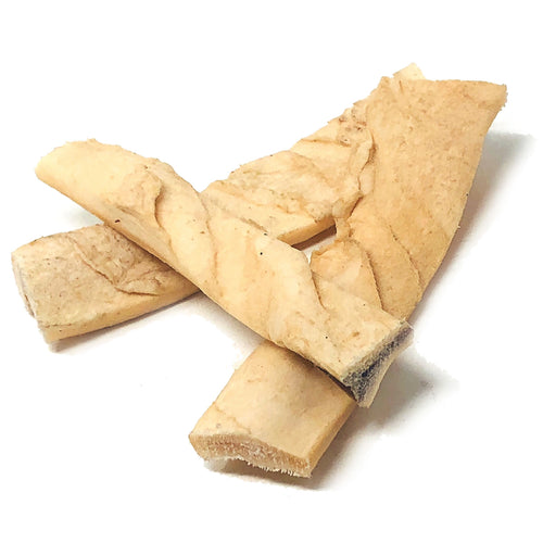 ValueBull Cheek Slices, Premium Beef Dog Chews, Thick 5-6 Inch, 80 Count