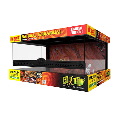 Exo Terra Outback Terrarium 24" x 18" x 12", 20 Gallon