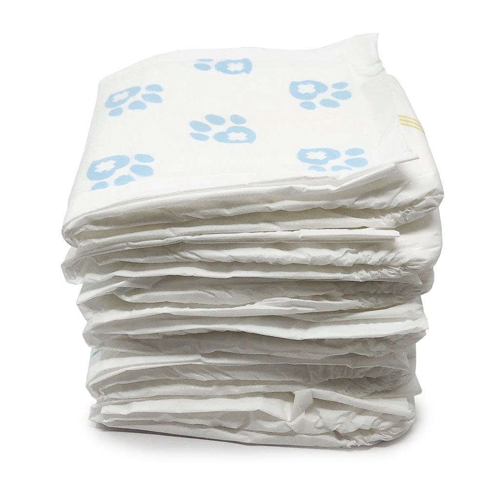 ValueWrap Male Wraps, Disposable Dog Diapers, 1-Tab Medium, 24 Count