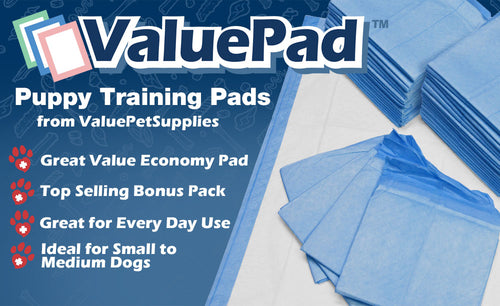 ValuePad Puppy Pads, Medium 23x24 Inch, Economy, 56 Count