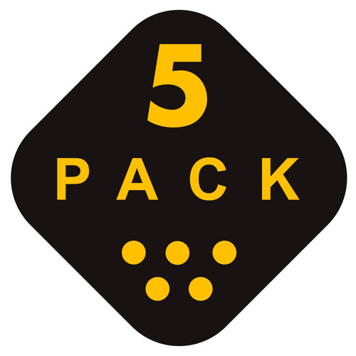 Cadet Rawhide Twist Stick Dog Chews, 5 Inch x 7-8 millimeter, 100 Count, 5 Pack