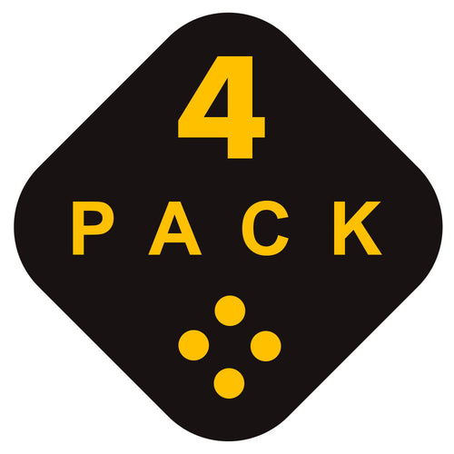 Four Paws Wee Wee Pads, Gigantic 27.5x44 Inch, 18 Count, 4 Pack