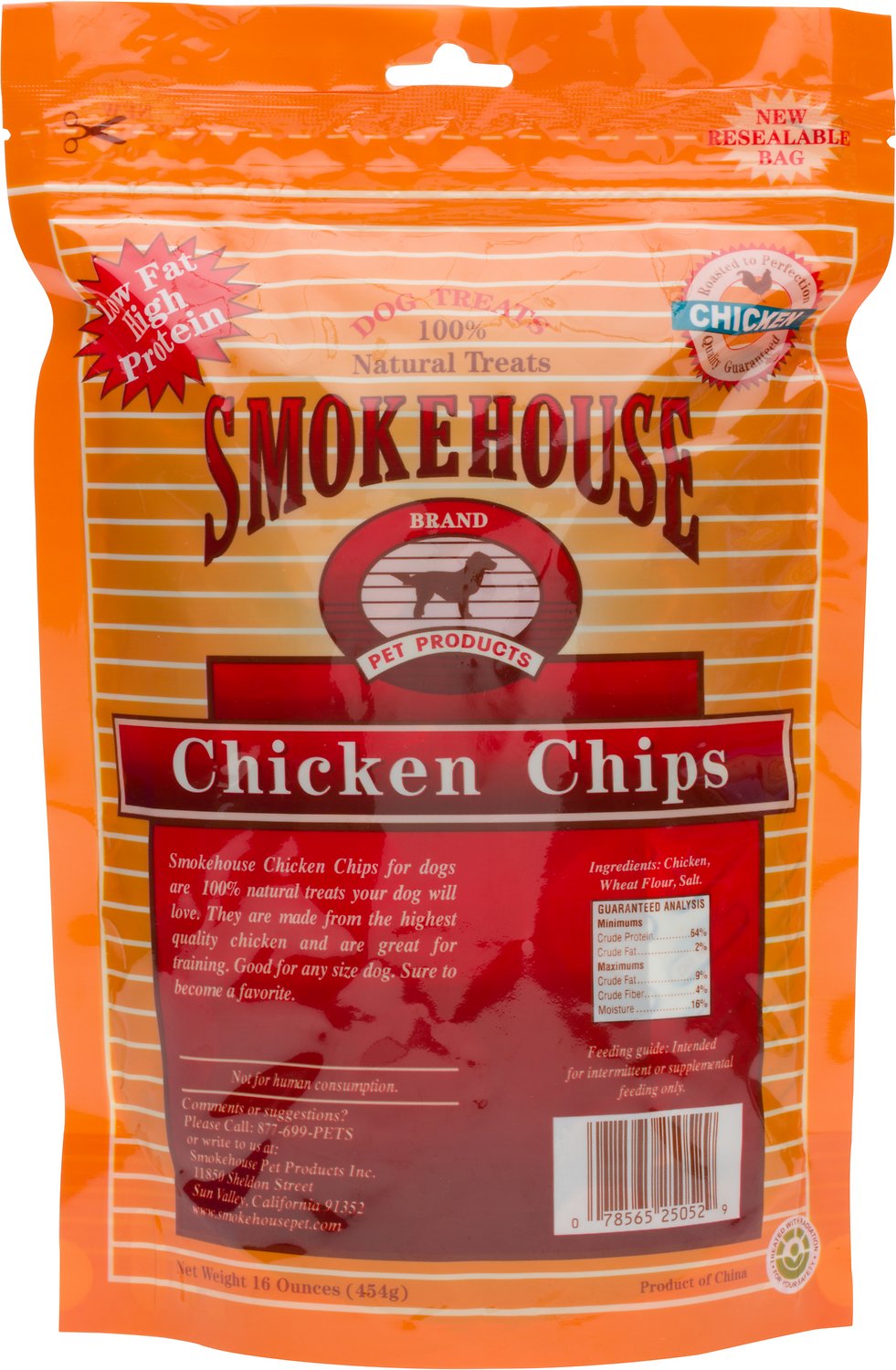 Smokehouse Chicken Chips Dogs Treats, Small, 16 Ounce