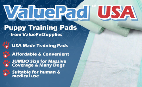 ValuePad USA Puppy Pads, Extra Large 30x36 Inch, 100 Count
