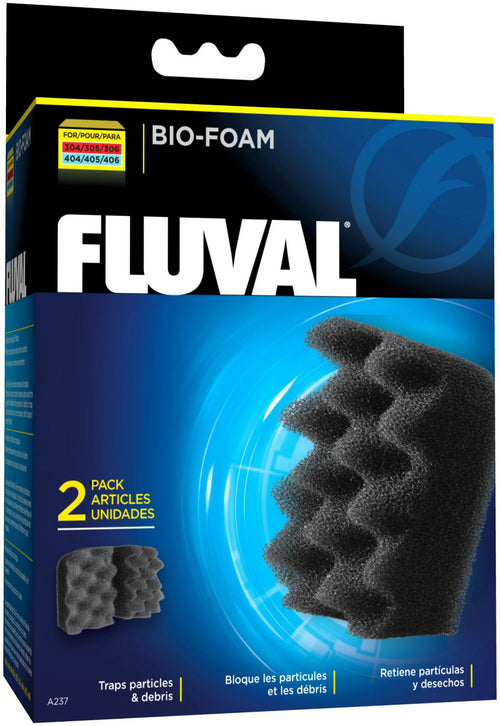 Fluval A237 306, 406 Bio-Foam 2 piece Filter Media