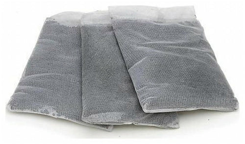 Fluval Carbon Nylon bags Filter Media, 100 gram, 3 Count