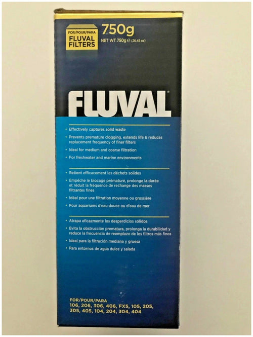 Fluval Pre Filter Media, 750 gram, 26.45 Ounce
