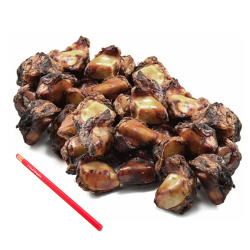 ValueBull USA Beef Knee Caps Dog Chews, Hickory-Smoked, 25 Count BULK PACK